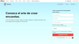 
                            3. Cree encuestas en línea y cuestionarios gratuitos - Zoho Survey