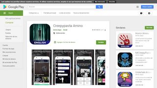 
                            4. Creepypasta Amino - Apps en Google Play
