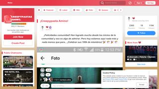 
                            3. ¡Creepypasta Amino! | CREEPYPASTAS AMINO. Amino