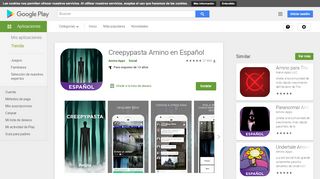 
                            6. Creepypasta Amino en Español - Aplicaciones en Google Play