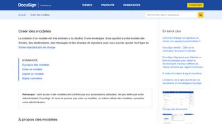 
                            12. Créer des modèles | Centre d'assistance DocuSign