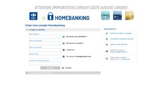 
                            7. Créer mon compte Homebanking - Homebanking Fimaser