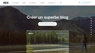 
                            4. Créer un Blog Gratuit | Comment Créer un Blog | Wix.com