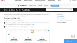 
                            4. Créer un modèle Adobe Sign - Adobe Help Center