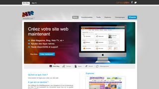 
                            4. Créer un Site Internet, Web TV, Webzine, Blog avec WMaker.net