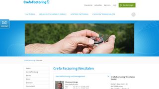 
                            1. Crefo Factoring Westfalen GmbH | Crefo-Factoring