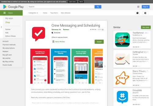 
                            3. Crew - Free Messaging and Scheduling - Apps on Google ...