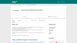 
                            8. Crewmeister (ATOSS Aloud GmbH) als Arbeitgeber | XING ...