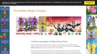 
                            6. Criando seu personagem no Magic Campus Chines.