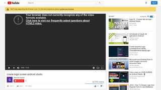 
                            2. Criando Tela de Login Android - YouTube