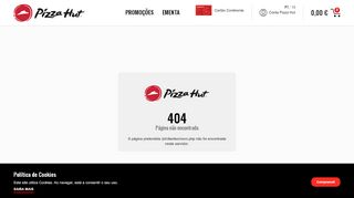 
                            4. Criar Conta - Clientes - Pizza Hut Delivery - Muito para além da pizza