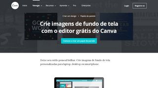 
                            5. Criar imagens de fundo de tela online | Wallpaper - Canva