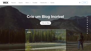 
                            7. Criar um Blog Gratis | Como Criar um Blog | Wix.com