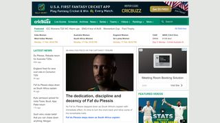 
                            4. Cricbuzz.com: Cricket Score, Schedule, Latest News, Stats & Videos