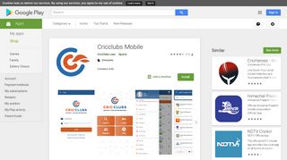 
                            2. Cricclubs Mobile - Apps on Google Play