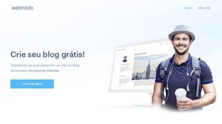 
                            11. Crie o seu blog grátis - Webnode