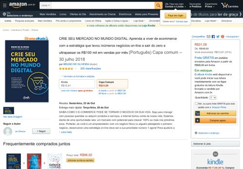 
                            10. CRIE SEU MERCADO NO MUNDO DIGITAL: Aprenda a ... - Amazon