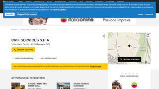 
                            7. Crif Services S.p.a., Bologna - BO - Perizie, stime e valutazioni ...