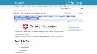 
                            11. Crimson Hexagon - libguides.ucsd.edu