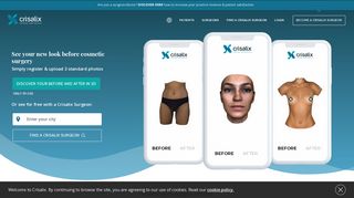 
                            3. Crisalix | VR 4D 3D plastic cosmetic surgery simulator software