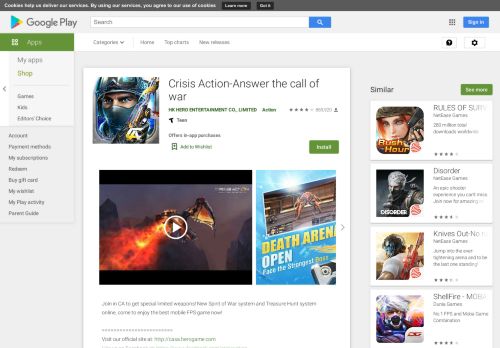 
                            11. Crisis Action: Bio Avenger 2019 - Aplikasi di Google Play