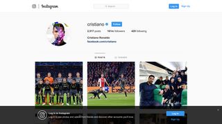 
                            6. Cristiano Ronaldo (@cristiano) • Instagram photos and videos