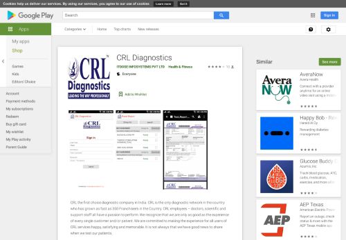 
                            5. CRL Diagnostics - Apps on Google Play