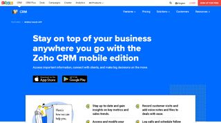 
                            9. CRM App for Sales | Sales CRM Mobile App – Zoho CRM