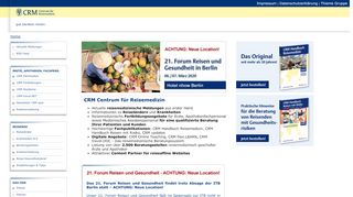 
                            3. CRM Centrum für Reisemedizin GmbH | Bundesverband Internetmedizin