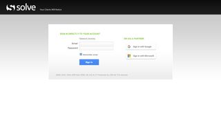 
                            6. CRM login - Solve CRM