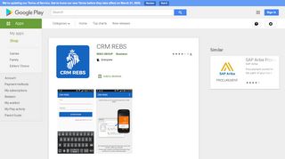 
                            2. CRM REBS – Aplicații pe Google Play