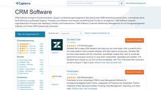 
                            9. CRM Software – Vergleiche Preise & Top Anbieter - Capterra