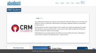 
                            13. CRM Students | Student-Accommodation.com