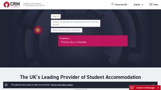 
                            3. CRM Students: The UK's Leading Provider of Student Accommodation