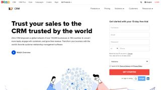 
                            11. CRM System | Customer Relationship Management Software-Zoho CRM