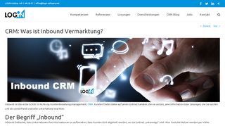 
                            4. CRM: Was ist Inbound Vermarktung? - LOGIN EDV-Software ...