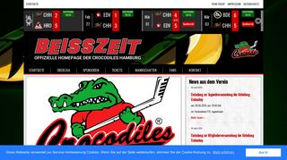 
                            1. Crocodiles Hamburg - Eishockey für Hamburg: Startseite