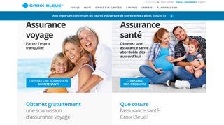 
                            12. Croix Bleue: Assurance voyage et assurance santé