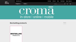 
                            2. Croma Offers | Upto 70% Off On Croma Electronics Online at TATACLiQ