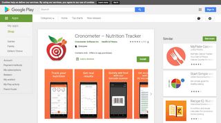 
                            2. cronometer - Apps on Google Play