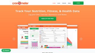 
                            6. Cronometer: Track nutrition & count calories