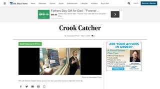 
                            11. Crook Catcher | News | tdn.com