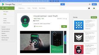 
                            1. CrookCatcher - Anti Theft - Apps on Google Play