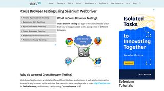 
                            6. Cross Browser Testing using Selenium WebDriver - Guru99