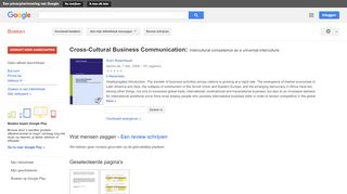
                            11. Cross-Cultural Business Communication: Intercultural competence as a ...
