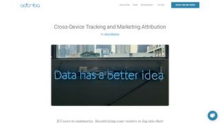 
                            3. Cross-Device Tracking and Marketing Attribution - Adtriba