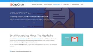 
                            8. Cross-Domain Email Forwarding Made Simple - DuoCircle