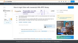 
                            12. cross domain - How to login Odoo with Javascript XML-RPC library ...