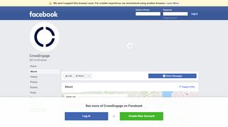 
                            7. CrossEngage - About | Facebook