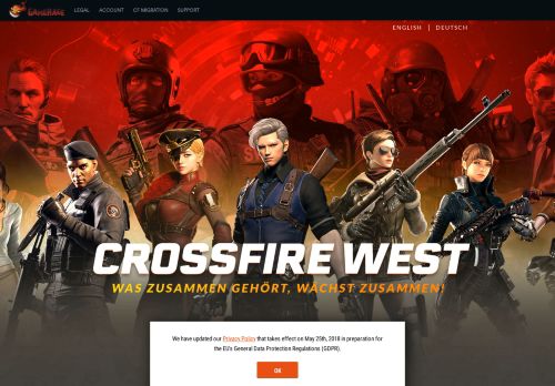 
                            7. Crossfire Europe - Free to play online FPS Action game